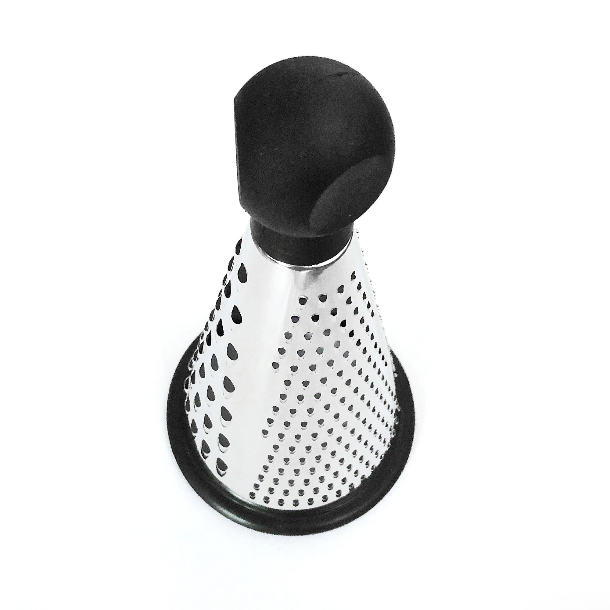 Stainless Steel Cheese Grater - 3 Sided