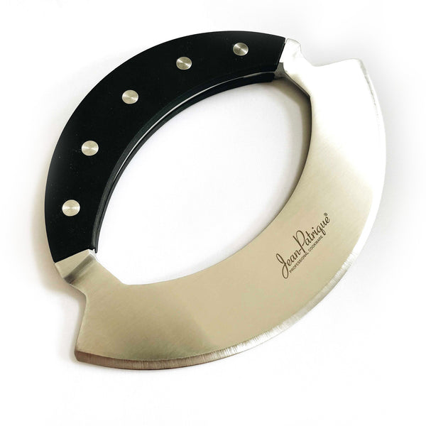 Single Handled Mezzaluna and 26cm Bamboo Board