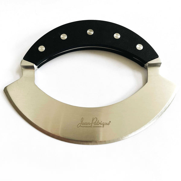 Single Handled Mezzaluna and 26cm Bamboo Board