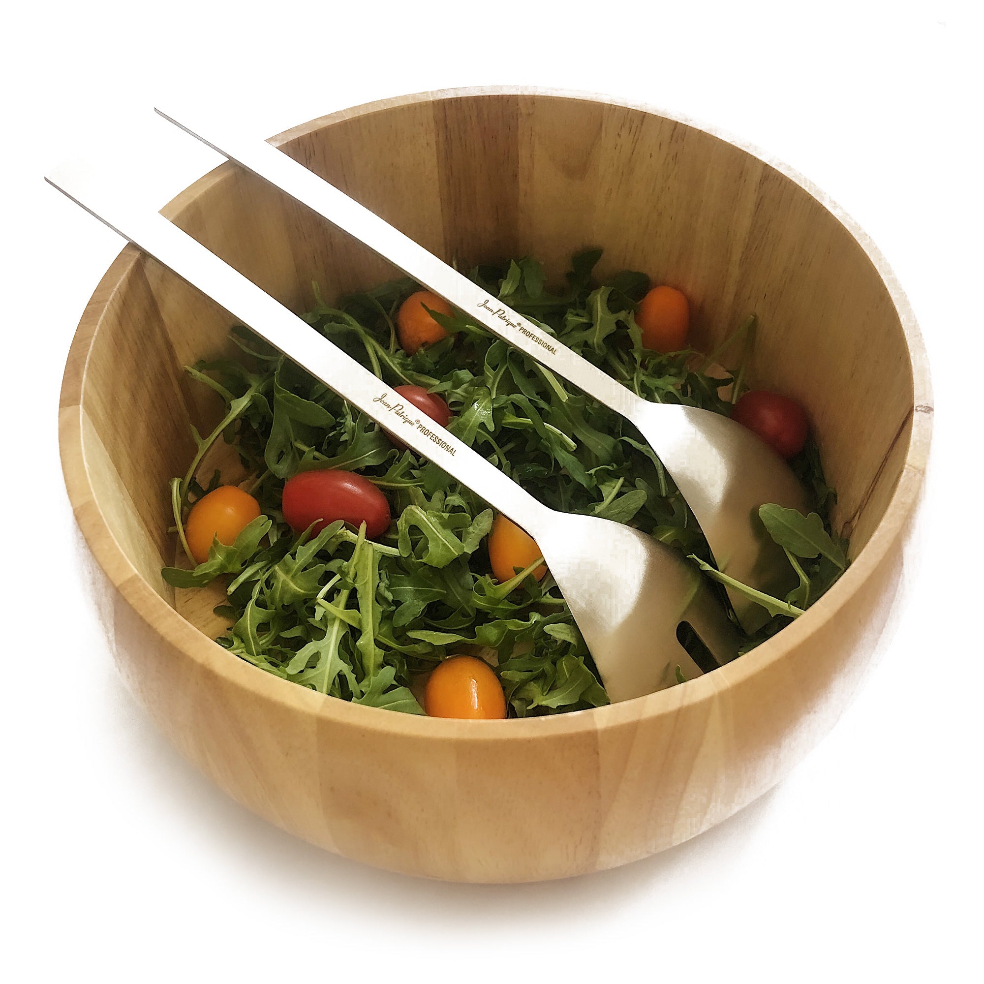 Salad Bowl & Stainless Steel Salad Servers