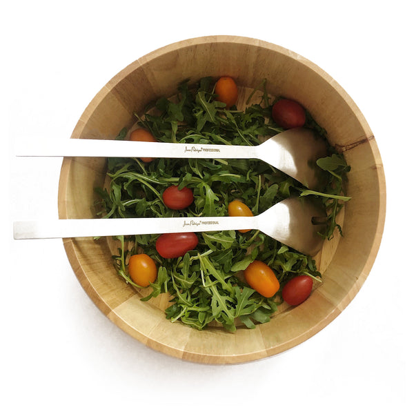 Salad Bowl & Stainless Steel Salad Servers
