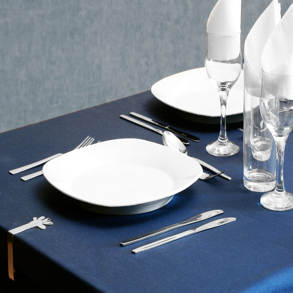 Set of Four Stainless Steel Table Clips