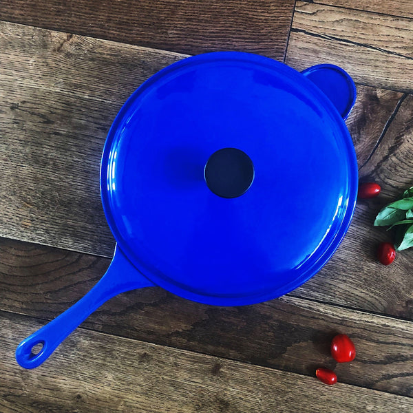 30cm Professional Cast Iron Deep Sauté Pan