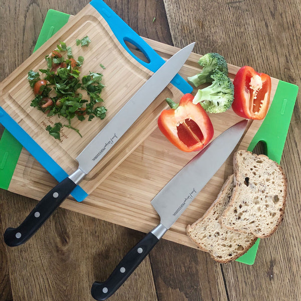 5-Piece Black Handled Knife Set