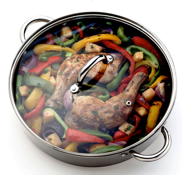 Viners 30cm Stainless Steel Sauté Pan