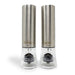 One-Touch Stainless Steel Electronic Salt and Pepper Mill - Single
