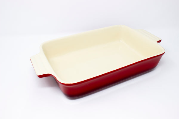 Rectangular Baking Dish - Red