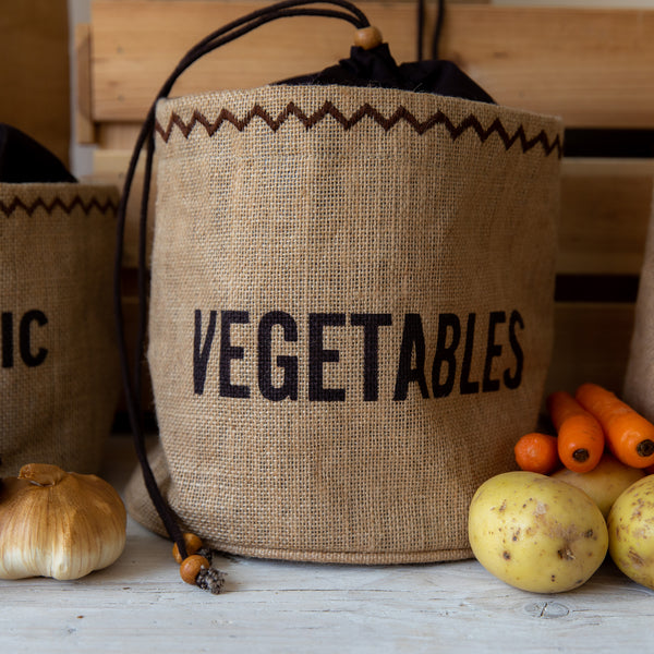 KitchenCraft Natural Elements Eco-Friendly Vegetable Jute Sack