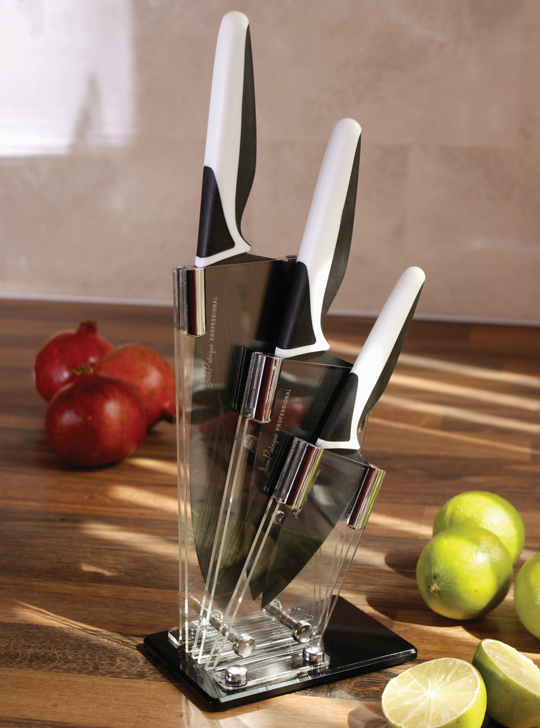 Perspex Knife Block for the Jean Patrique Signature 3Piece Knife Set