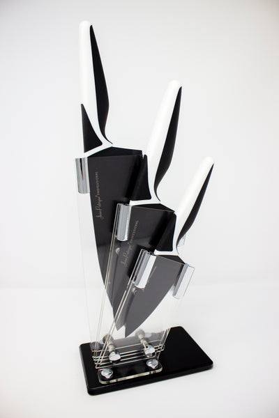 Perspex Knife Block for the Jean Patrique Signature 3-Piece Knife Set