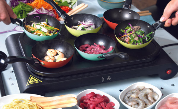 Party Wok And Pancake Maker