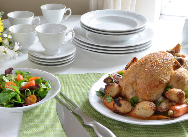 Canterbury Collection 16 Piece Dinnerware Set