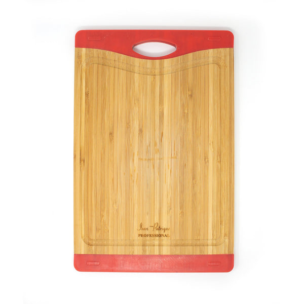 Bamboo Chopping Board with Silicon Ends