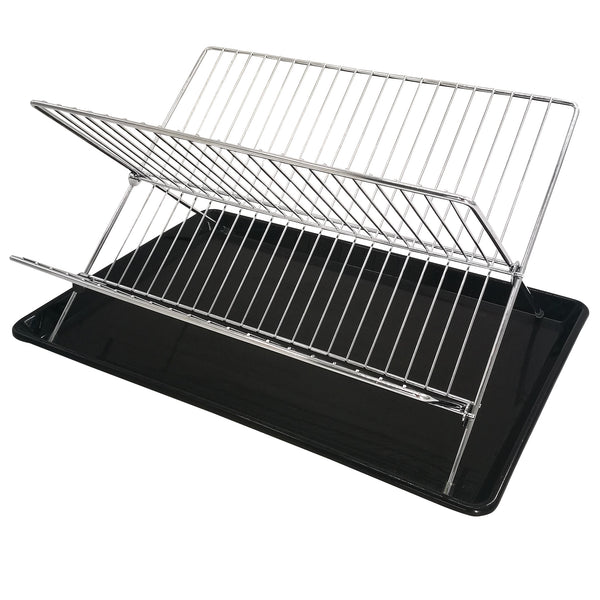 Folding Dish Drainer with Tray
