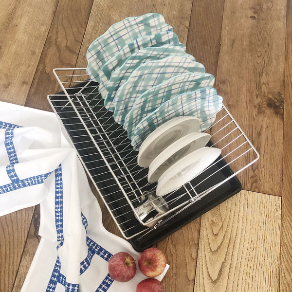 Folding Dish Drainer with Tray