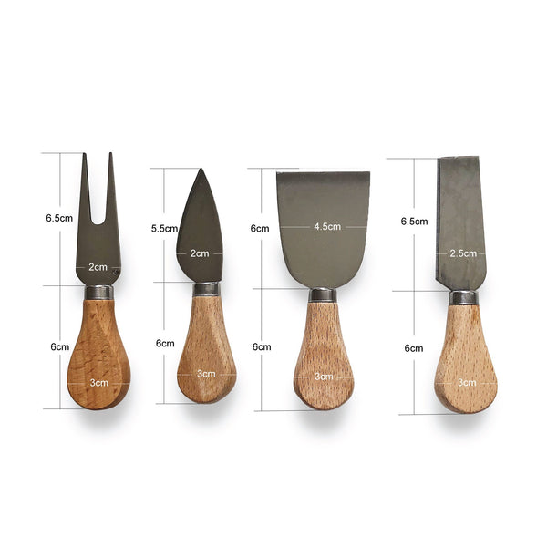 Cheese Knives - Set of 4
