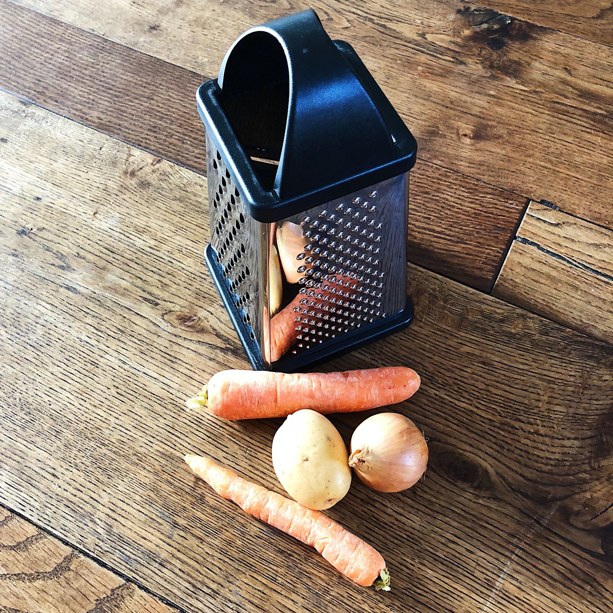 Stainless Steel Four-Sided Grater