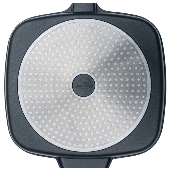 The Lazy Pan - Cast Aluminium Non-Stick Multi-Section Frying Pan