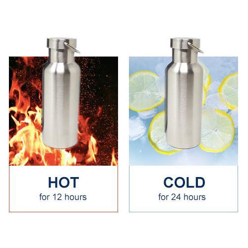 Insulated Stainless Steel Water Bottle - 500ml