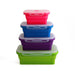 Silicone Food Storage Containers - Set of 4