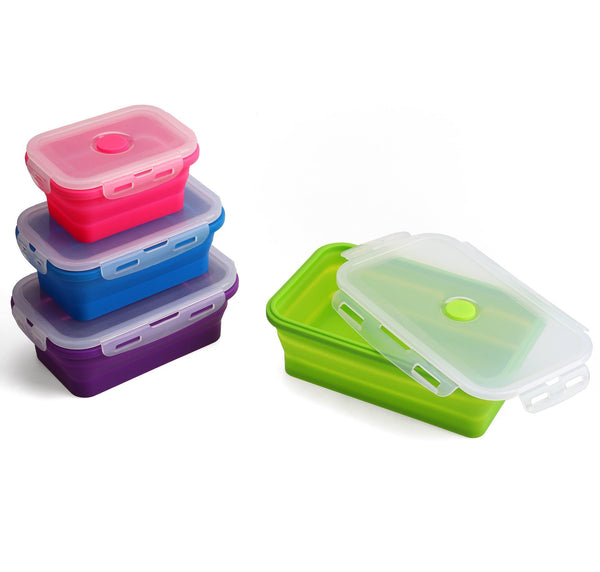 Silicone Food Storage Containers - Set of 4 – Jean Patrique ...