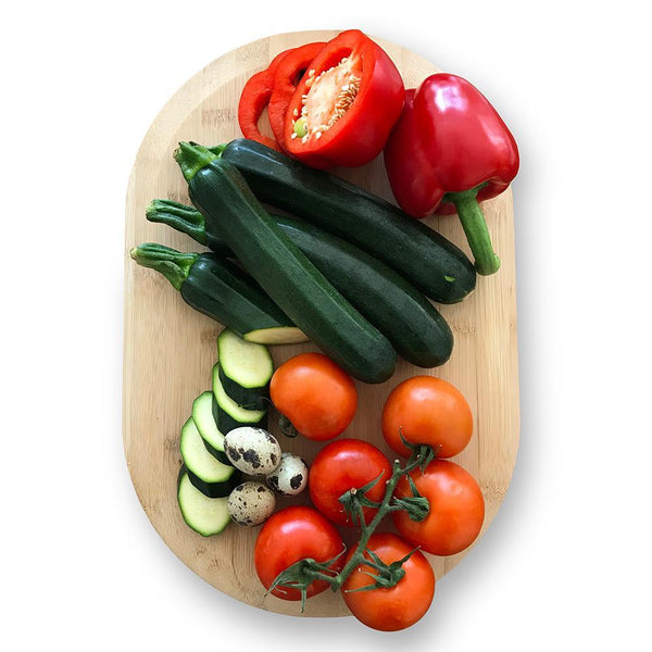 Oval Bamboo Chopping Board