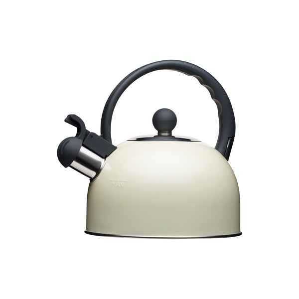 Kitchencraft Cream 1.4L Whistling Kettle
