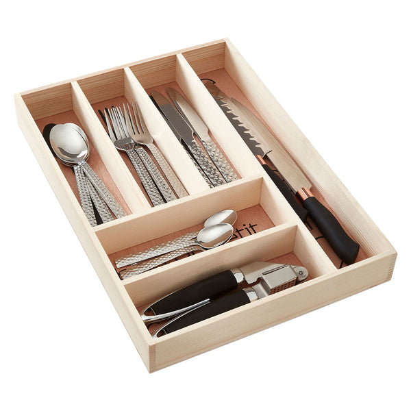 Wooden Modern Design Cutlery Tray