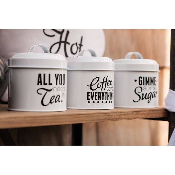 Pun & Games Round Canisters