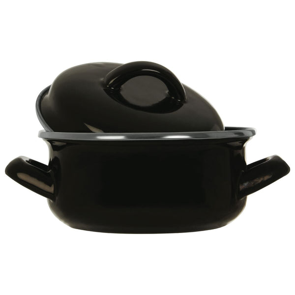 Porter 12cm Dia Black Mini Casserole Dish