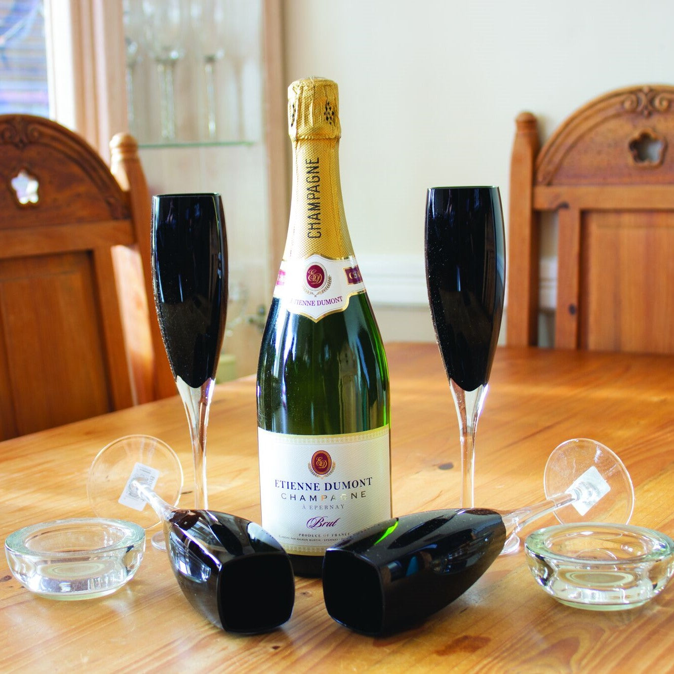 Set of 4 Champagne Glasses