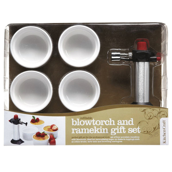 Blowtorch & Ramekin Gift Set