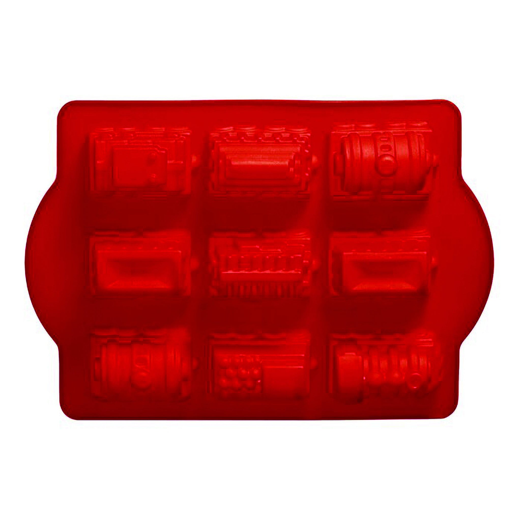 Assorted Train Shapes Silicone Cake Mould