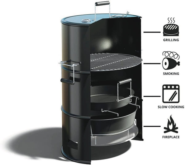 Batavia 4Grill Barrel Barbeque