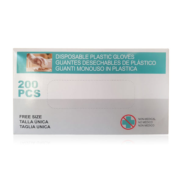 Disposable Plastic Gloves (One Size) (3p per glove)