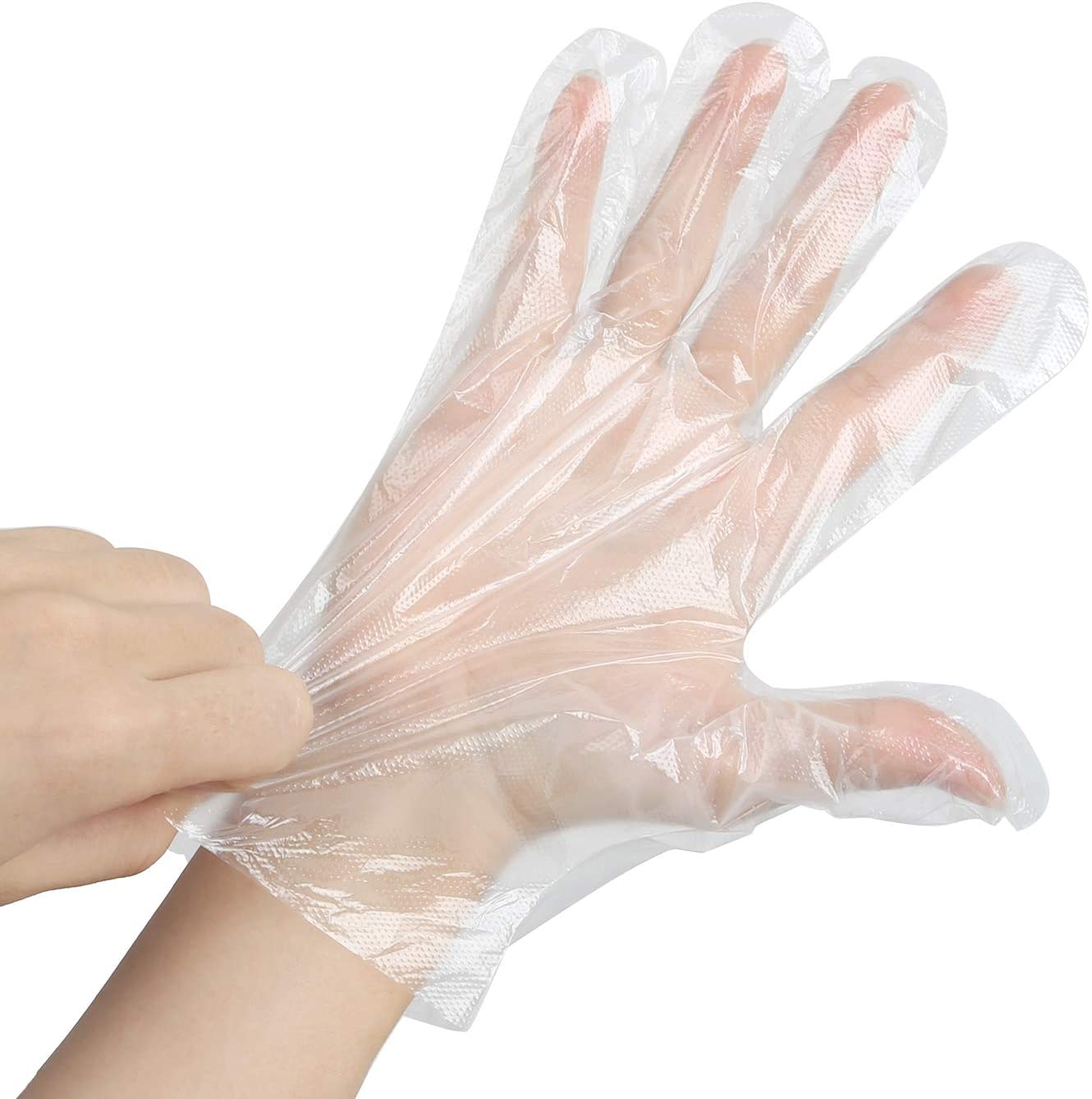 Disposable Plastic Gloves (One Size) (3p per glove)