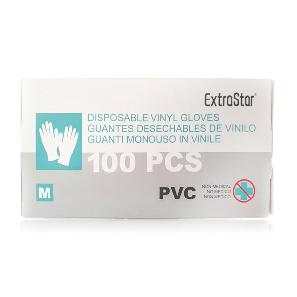 Disposable Vinyl Gloves (M or L) (10p per glove)