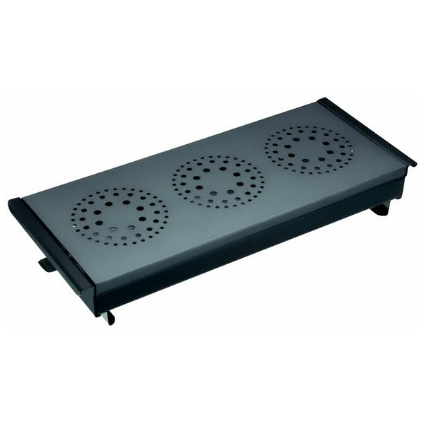 Professional Triple Table-Top Tea Light Food/Plate Warmer