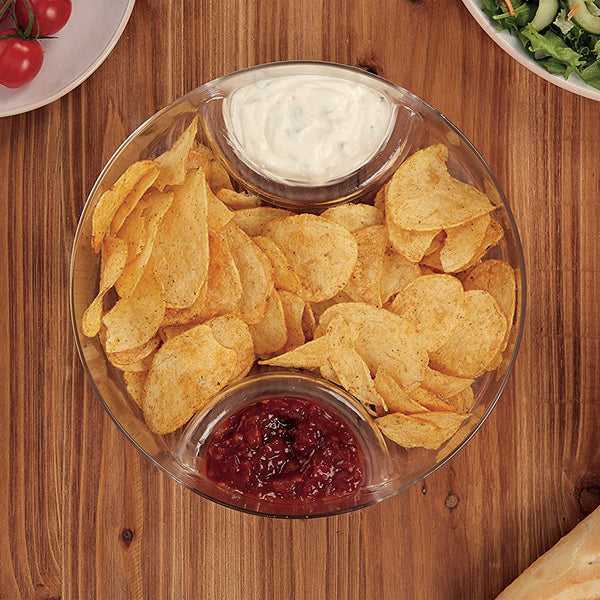 3 Section Serving Dish