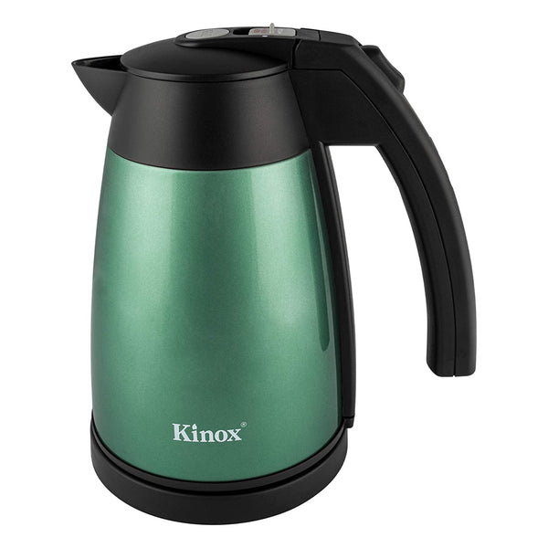 Kinox 1L Vacuum Electric Kettle Double Walled - Green