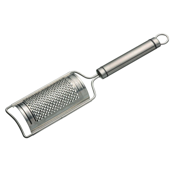Oval Handled Professional Stainless Steel Curved Grater
