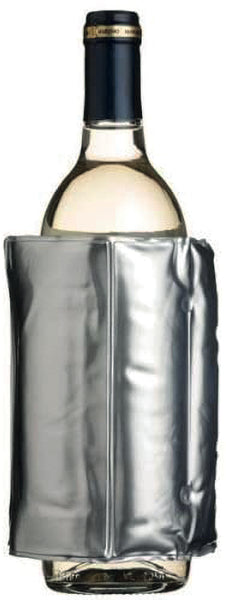 Barcraft Wrap Around Silver Wine Cooler