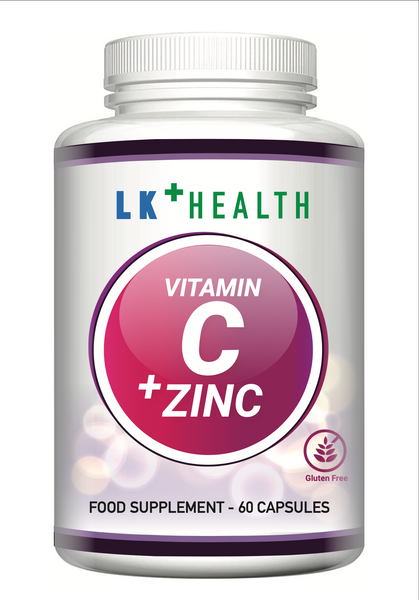 Vitamin C + Zinc - 60 Capsules