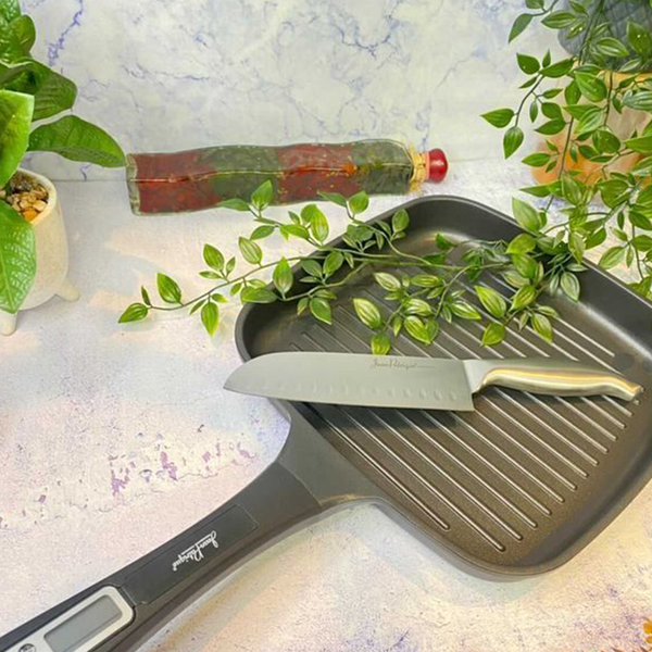 Chopaholic Japanese Santoku Chef's Knife - 7 Inch