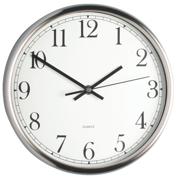 Stainless Steel Clock