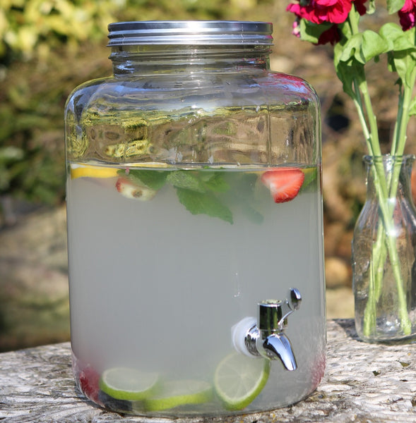 Retro Drinks Dispenser with Tap