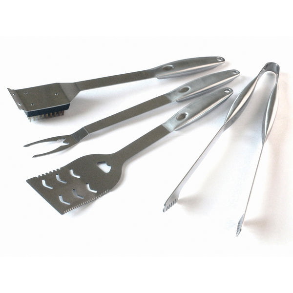 Professional Heavy-Duty Stainless Steel BBQ Utensil Set