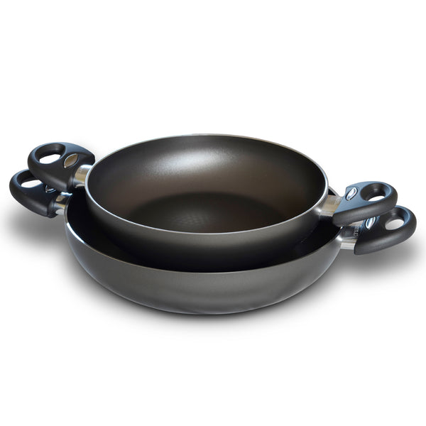 24cm Double-Handled Low Casserole Sauteuse Pan