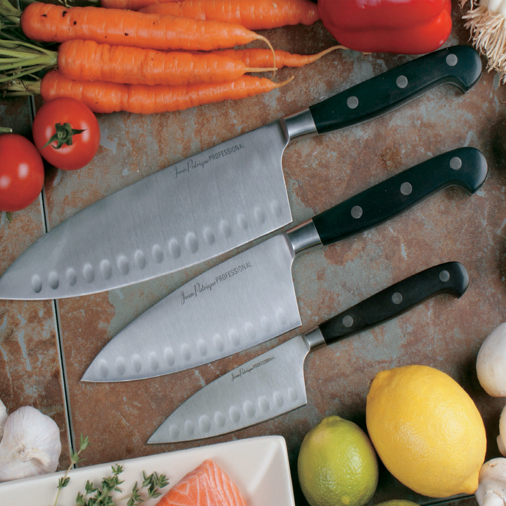 Chef’s Essential 3Piece Stainless Steel Knife Set Jean Patrique