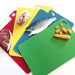 Flexible Plastic Chopping Board Set - Colour Coded